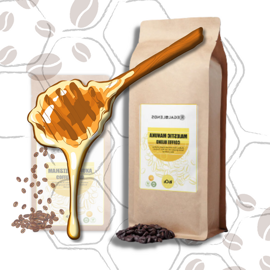 Manuka honey organic vegan arabica coffee